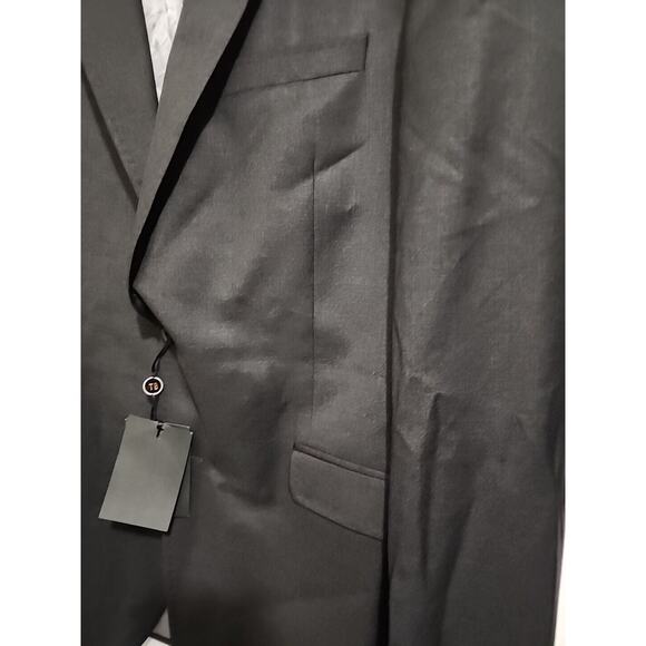 TED BAKER LONDON Endurance Jarrow CT Sport Coat Blazer 100% Wool Gray MENS 44L - Picture 2 of 12
